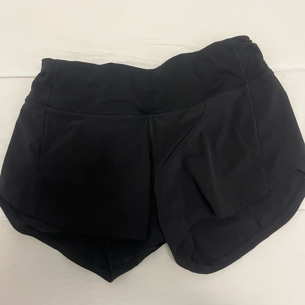 Lululemon speed up high rise 2.5” shorts